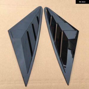 アウディ TT リアウィンドウ フェンダー サイドベント シールド A3 A4 A5 A7 TT 2008 2020 - 17-19 A4 Black