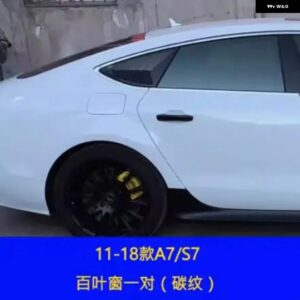 アウディ TT リアウィンドウ フェンダー サイドベント シールド A3 A4 A5 A7 TT 2008 2020 - 11-18 A7 Carbon look