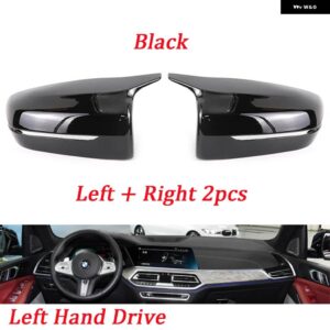 BMW カーボン外側バックミラー カバー トリム 3 4 5 7 8シリーズ G20 G21 G28 G11 G12 G14 G15 G16 G30 G31 G38 G22 - LHD Black