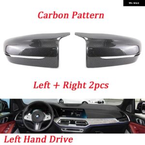 BMW カーボン外側バックミラー カバー トリム 3 4 5 7 8シリーズ G20 G21 G28 G11 G12 G14 G15 G16 G30 G31 G38 G22 - LHD-Carbon Pattern