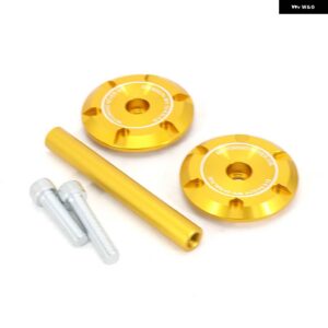 BMW R 9 T スクランブル RNINET ピュアレーサーアーバン GS オートバイ ホイールハブ防止ブロックリアアクスルフォーク クラッシュスライダー - Gold