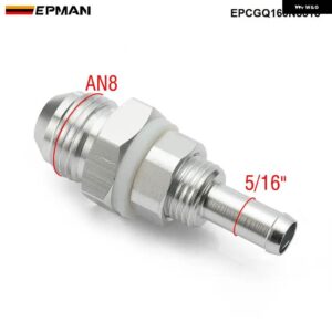 スバル AN6/AN8 フレアオ クヘッドに 5/16インチ 3/8インチ ホース バーブ継手アダプタアルミ燃料ポンプタンク車両用 - EPCGQ160N8516