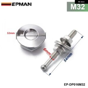 BMW 1.25インチ 汎用 スタイル プッシュボタン ビレットフードピンロッククリップキット クイックピン など EP-DP016M32/EP-DP017M32 - DP016M32SL