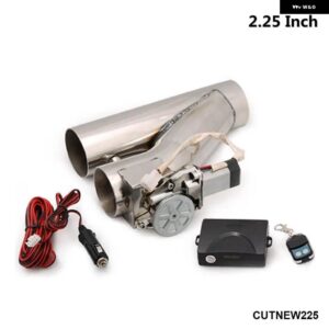 BMW 2インチ /2.25インチ/2.5インチ/2.75インチ/3インチ ステンレス 電動排気カットオフバイパ スバル ブ カットアウト + リモート E60 E61 EP-CUTNEW - 2.25 Inch