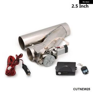 BMW 2インチ /2.25インチ/2.5インチ/2.75インチ/3インチ ステンレス 電動排気カットオフバイパ スバル ブ カットアウト + リモート E60 E61 EP-CUTNEW - 2.5 Inch