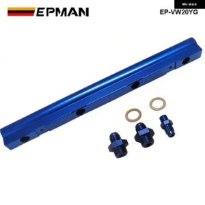 アウディ ビレットアルミ高フロー燃料インジェクター レールキット / フォルクスワーゲン 1.8T 20V EP-VW20YG - Blue