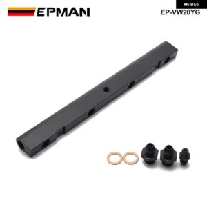 アウディ ビレットアルミ高フロー燃料インジェクター レールキット / フォルクスワーゲン 1.8T 20V EP-VW20YG - black