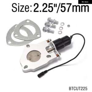BMW 2インチ /2.25インチ/2.5インチ/2.75インチ/3インチ/3.5インチ 電気排気カットアウトリモートコントロールモーターキット E36 325 328 M3 HFM S52 M52 - 2.25 Inch