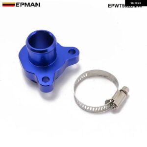 BMW アルミクーラントフィッティング水ホース アダプターの交換 N54 335I 11537541992 11537544638 EPWT992 - Blue