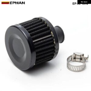 BMW 1PC 汎用 フローエアフィルター 51*51*40 ネック: 11MM 吸気フィルター E30 3シリーズ EP-AF1616-1P - black