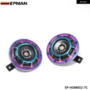 アウディ BMW 1ペア 12V 110DB 汎用 グリルマウントツインスーパートーン電気 ホーン VW ホンダ 車 EP-HOM052 - Neochrome