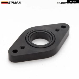 スバル RS/RZ/S ブローオフバルブ アダプター/フランジ WRX 2008 - 2012 + マツダ MPS 3 6 CX7 EP-BOV - black