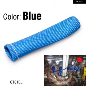 アウディ チタンバルカン溶岩プロテクタースリーブスパークプラグワイヤー ブーツ 1CYL VW パサート A4 B6 2001-2007 EP-GT01 - Blue