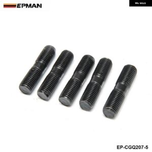 スバル 5 ターボ スタッド/アンプ ロックナットキット M10X1.25MM TD04L TD05H ターボ用 L:40MM EP-CGQ20 - CGQ207