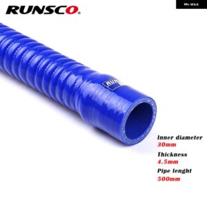 BMW ID 30 32 34 36 38 40MM シリコーン フレキシブルホース ラジエーター チューブ吸気高圧ゴムジョイナーパイプ - Blue ID 30mm