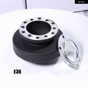 BMW E30 E36 E46 ステアリングホイール ハブアダプタースナップオフボスキット クイックリリースセット 3シリーズ E46 1999-2006 320I 325I 328I M3 - RS551-E36