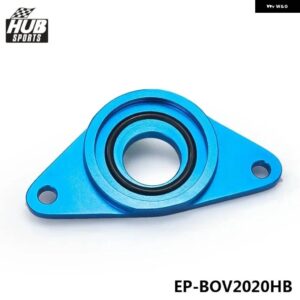 スバル SQV フランジタイプブローオフバルブ BOV フランジアダプター WRX STI GDA GDB HU-BOV2020HB - Blue