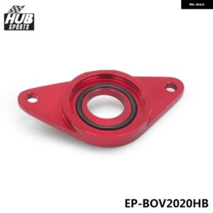 スバル SQV フランジタイプブローオフバルブ BOV フランジアダプター WRX STI GDA GDB HU-BOV2020HB - Red