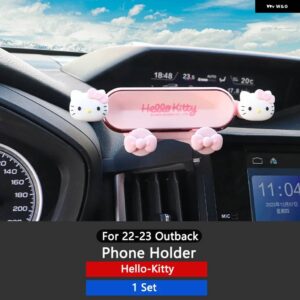 スバル 電話ホルダー 中央エアベント マウントスタンド GPS 電動携帯ブラケットサポート アウトバック 2021-2023 - Gravity Cartoon