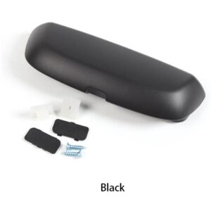 BMW メガネボックス 収納ホルダー サングラスケース X1 F48 E84 X3 F25 G01 X5 F15 F20 F30 G20 F10 G30シリーズ 3 5 7 - black