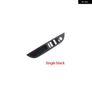 BMW 黒 インテリア ハンドル インナードア アームレスト パネル プルトリム カバー 5シリーズ E60 - single black