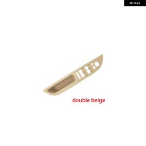 BMW 黒 インテリア ハンドル インナードア アームレスト パネル プルトリム カバー 5シリーズ E60 - double beige