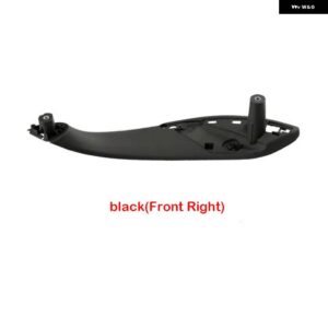 BMW インナードア ハンドルプルトリム カバー カー 3シリーズ 2014-2018 F30 316D 318D 320D F31 320I 325D 51417279312 - black(Front Right)