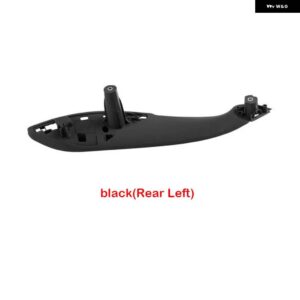 BMW インナードア ハンドルプルトリム カバー カー 3シリーズ 2014-2018 F30 316D 318D 320D F31 320I 325D 51417279312 - black(Rear Left)