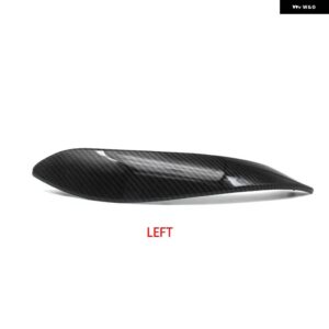 BMW インナードア ハンドルプルトリム カバー カー 3シリーズ 2014-2018 F30 316D 318D 320D F31 320I 325D 51417279312 - carbon fiber left