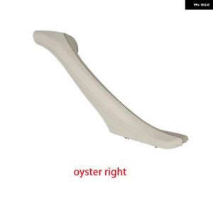 BMW LHD RHD レザー インテリア ドアプルハンドル アセンブリ 5シリーズ F10 F11 F18 520I 523I 525I 528I 535I用 - Oyster Right