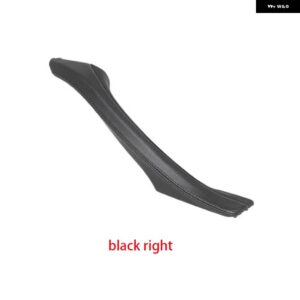 BMW LHD RHD レザー インテリア ドアプルハンドル アセンブリ 5シリーズ F10 F11 F18 520I 523I 525I 528I 535I用 - BLACK RIGHT