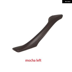BMW LHD RHD レザー インテリア ドアプルハンドル アセンブリ 5シリーズ F10 F11 F18 520I 523I 525I 528I 535I用 - Mocha Left