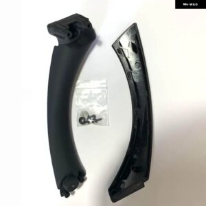 BMW 黒 インテリア ハンドル インナードア アームレスト パネル プルトリム カバー 3シリーズ E90 E91 328 330 335 - Black(on the right)