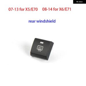 BMW X5 X6 E70 E71空調ボタン 風量調整 スイッチ 冷凍ボタン エア循環ボタン カバー - Rear Windshield
