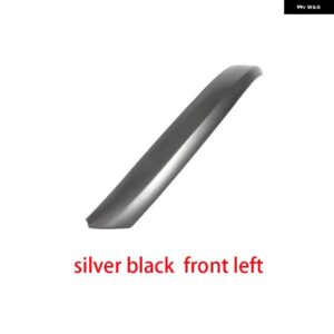 BMW 外装 装飾 部品 インナーハンドル ドアパネル プルトリム カバー フロント左側 X5 E53 1999-2006 - silver black L