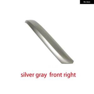 BMW 外装 装飾 部品 インナーハンドル ドアパネル プルトリム カバー フロント左側 X5 E53 1999-2006 - silver gray R