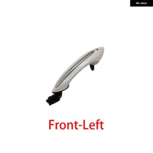 BMW ブラックホワイト車 外装 快適アクセスドアハンドル 5 7シリーズ F01 F02 F06 F10 520D 520I 525D 528I 530D 530I 51217231931 - Front Left white