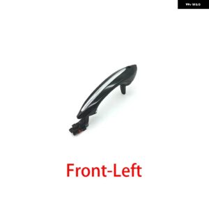 BMW ブラックホワイト車 外装 快適アクセスドアハンドル 5 7シリーズ F01 F02 F06 F10 520D 520I 525D 528I 530D 530I 51217231931 - Front Left Black