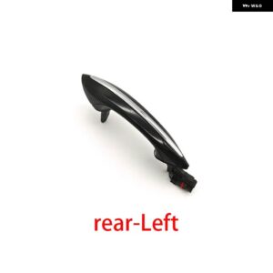 BMW ブラックホワイト車 外装 快適アクセスドアハンドル 5 7シリーズ F01 F02 F06 F10 520D 520I 525D 528I 530D 530I 51217231931 - Rear Left Black