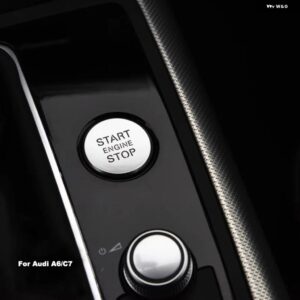 アウディ 11-18 A7 A6 C7 キーレスワンクリックスタートストップ プッシュボタン エンジン 点火 スイッチ - A6 C7