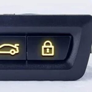 BMW テールゲート トランク スイッチ キャリアボタン 5シリーズ 7シリーズ F02/F18/F10 - Yellow