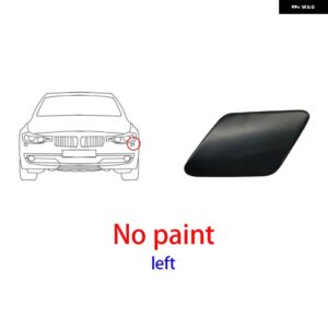 BMW フロントバンパー ヘッドライト ウォッシャースプレーノズルジェットカバー キャップ 3シリーズ F30 F31 F35 51117293031 - No paint Left