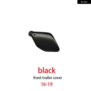BMW フロントバンパー 牽引アイフック蓋 F30 F31 LCI パッケージ 2016-2019 塗装トレーラーカバー キャップカー 51117396837 - black