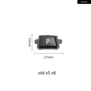 BMW LHD RHD ABS カーボン ギアシフト レバーノブカバー F20 F22 F30 F35 F32 F36 F10 F18 F07 F06 F01 F02 X3 X4 F25 F16 - LHD P Button