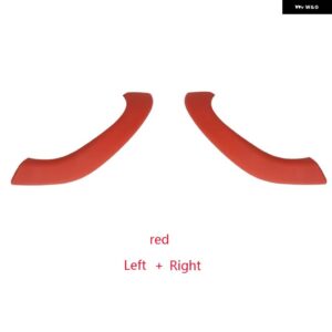 BMW X1 X2 F48 F49 F39 2016-2020 7色 インテリア ドアプルハンドルアウターカバー トリム 交換 51417417513 - red Left Right