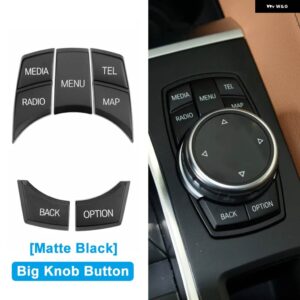 BMW CAR I-DRIVE マルチメディアコントロールボタン スイッチ 交換部品 F10 F20 F30 F22 F32 F33 F02 F06 F12 F25 F26 F15 F16 F48用 - Big Knob Matte