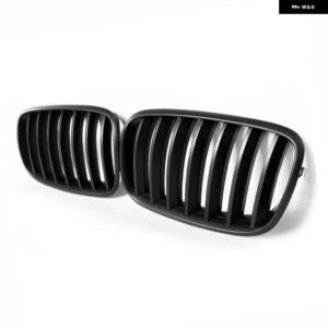 BMW ペア シングルスラット キドニーグリル グリルフロントバンパー グリル E70 E71 E72 X5 X6 2007-2013 カー - Matte Black