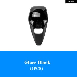 BMW カーボン ギアシフト ノブ ABS トリム ハンドルカバー 2 3 4シリーズ G20 G21 X3 G01 X4 G02 G29 G22 G26 F40 F44 G42 20-22 - Gloss Black 1PC