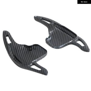 BMW ステアリングホイール シフトパドルシフター 拡張 ABS トリム 1-7シリーズ F10 F18 F30 F35 F34 F22 F32 F07 F48 X1 X2 X4 X5 X6 - Carbon Fiber