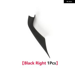 BMW G30 インテリア ドアハンドルトリム カバー 交換 5シリーズ G30 G38 17-20 カーボンオート - Black Right 1Pc